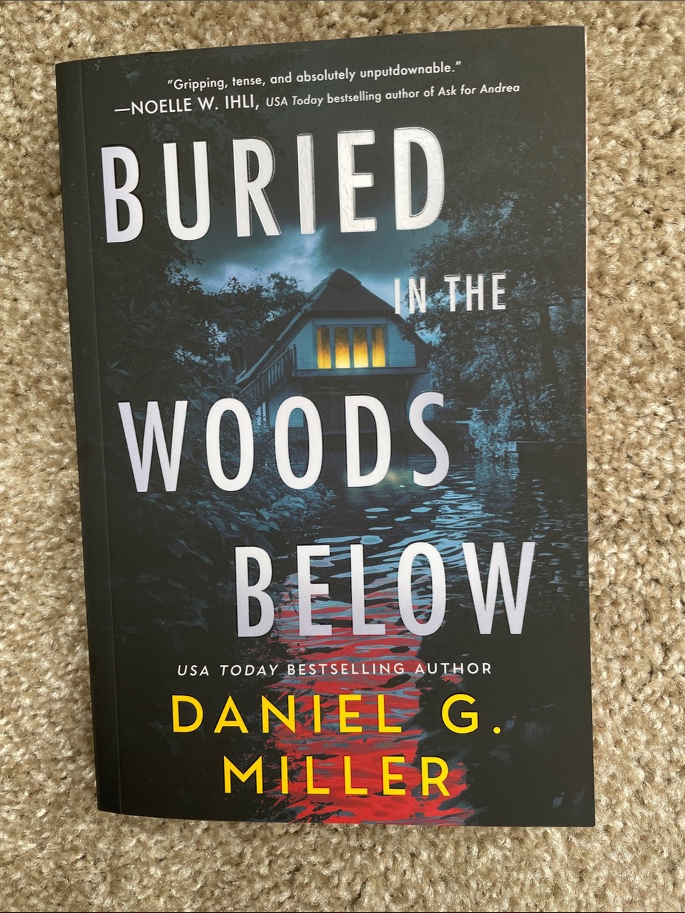Buried in the Woods Below • Daniel G. Miller Paperback Book